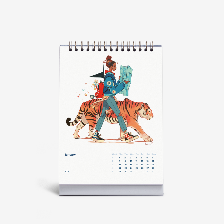 Custom Desk Calendar